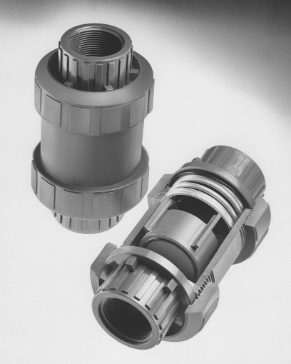 Series CKS is a normally closed check valve that provides a bubble tight seal and absolutely prevents reverse flow