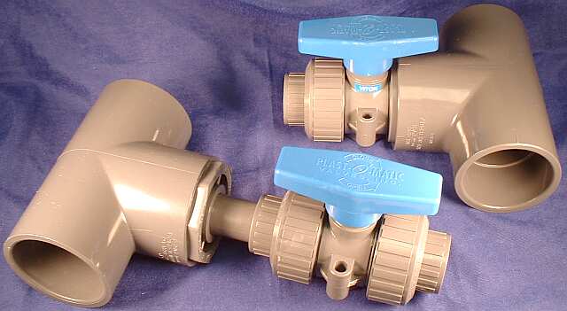 lmbv compared with traditional reducer bushing & piping installation of ball valve for lateral drops