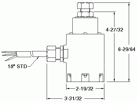 pressure switch  Dimensional Drawing